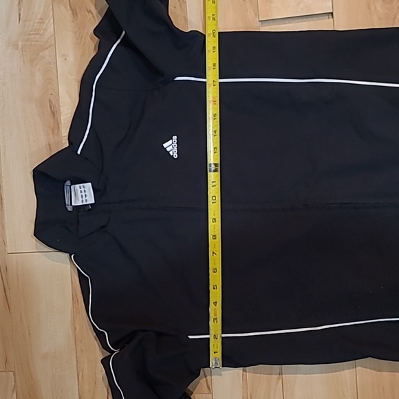 Adidas women's medium black thin jacket - Picture 6 of 7